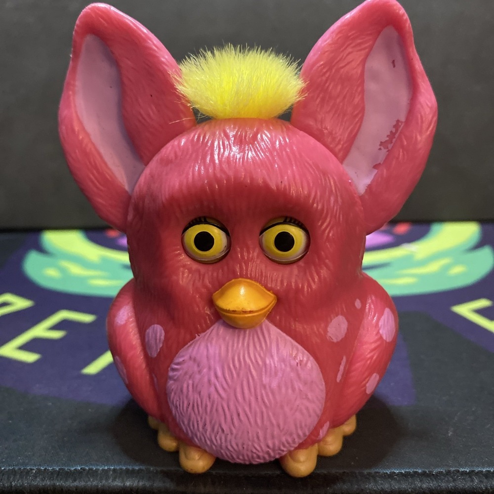 Furby Vintage McDonald's 2005 Burger King Toy Shaky Eyes